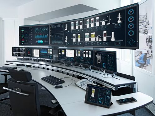 SCADA HMI Control Room